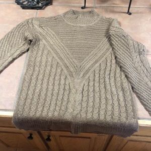 Mocha Sweater Women’s Size M NWT
